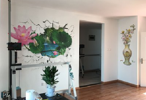 灌阳墙体彩绘相比墙纸的优势。