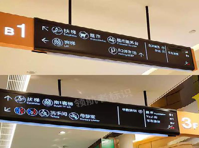 灌阳如何通过商场标识牌引导客流分布？