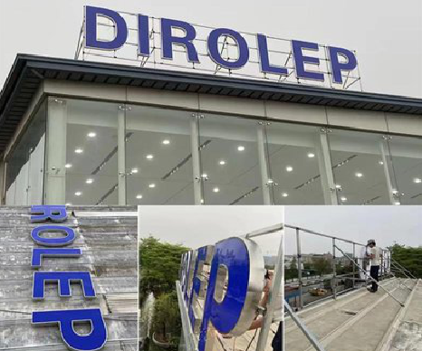 灌阳楼顶发光字安装的注意事项。